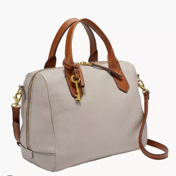 FOSSIL FIONA SATCHEL/ CROSSBODY! - Picture 1 of 16